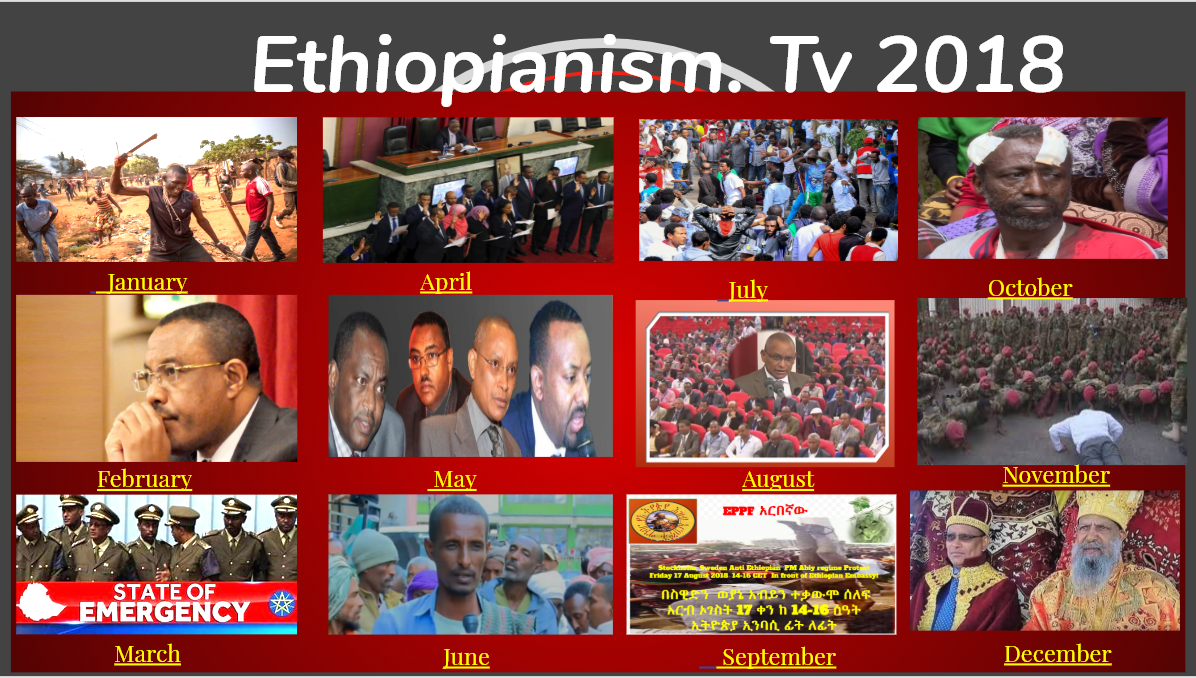 Ethiopianism.tv News Analysis 2018 ያዓመቱ የዜናዊች ንትርክ